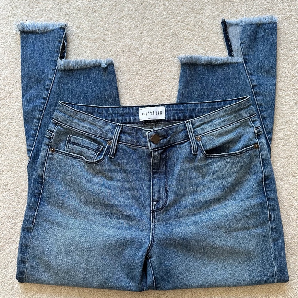Parker Smith Cropped Mini Flare Jeans - Picture 3 of 11